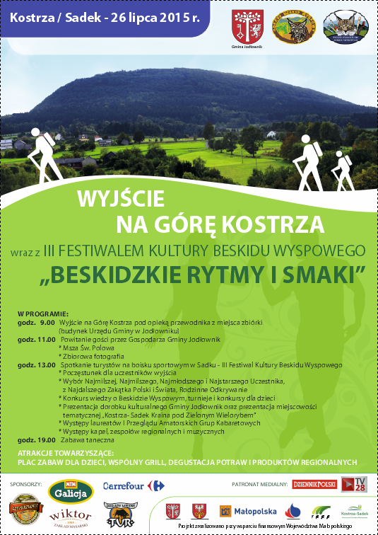 WYJŚCIE NA GÓRĘ KOSTRZA